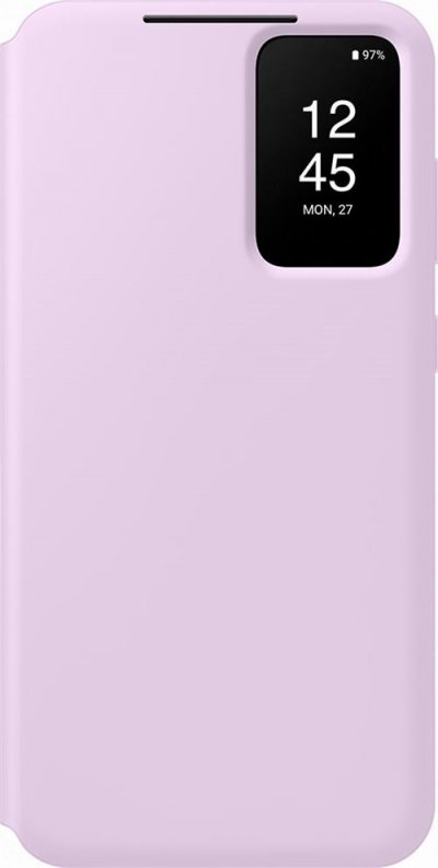 SAMSUNG Etui Smart View avec porte-carte pour  Galaxy S23+ 5G Lilas