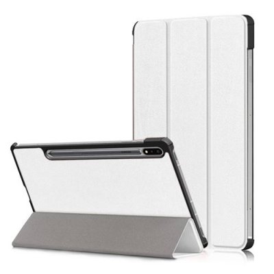 XEPTIO Etui Smartcover blanc pour Samsung Galaxy Tab S9 Ultra 2023 14,6 pouces (SM-X910/X916B/X918U)