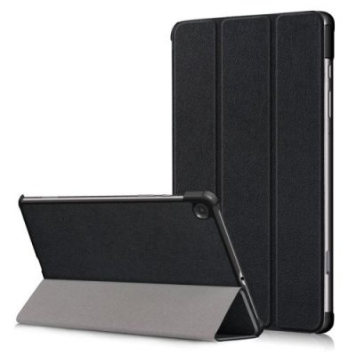 XEPTIO Etui Smartcover noir pour Samsung Galaxy TAB S6 LITE 10,4 pouces SM-P610