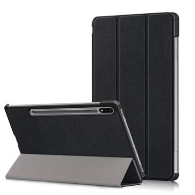 XEPTIO Etui Smartcover noir pour Samsung Galaxy Tab S9 Ultra 2023 14,6 pouces (SM-X910/X916B/X918U)