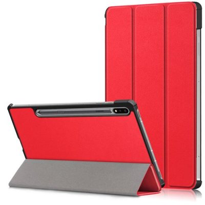 XEPTIO Etui Smartcover rouge pour Samsung Galaxy Tab S9 Ultra 2023 14,6 pouces (SM-X910/X916B/X918U)