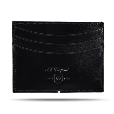 ST DUPONT Etui  Pour Cartes De Cr&eacute;dit Ligne D Elys&eacute;e Black