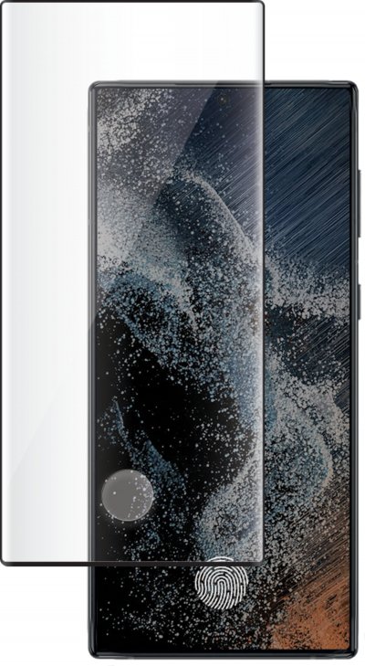 BIGBEN CONNECTED Etui support PEGLASSGS23U Verre Tremp&eacute; Galaxy S23 Ultra