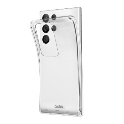 SBS Etui support Skinny cover for Galaxy S23 Ultra, transparent