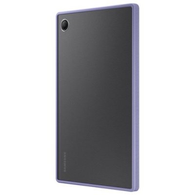 SAMSUNG Etui tablette EF-QX200TVEGWW Coque transparente Tab A8 Lavande