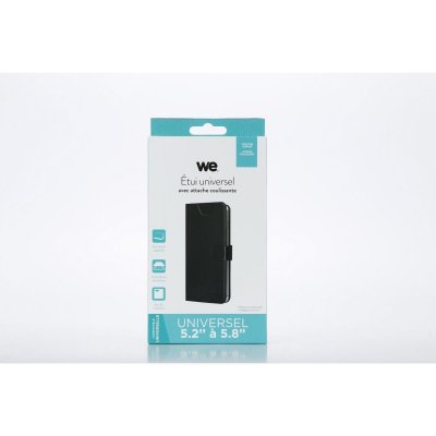 WE Etui universel - noir - 5.2"" &agrave; 5.8"" - foliounivnl