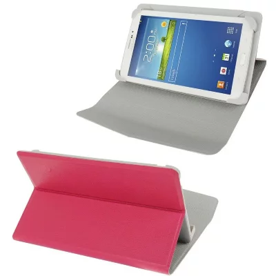 YONIS Etui universel pour Tablette 7 Pouces Housse Simili Cuir Rose 