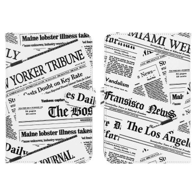 AKASHI Etui Universel Tablettes 7""-8""  Newspapers
