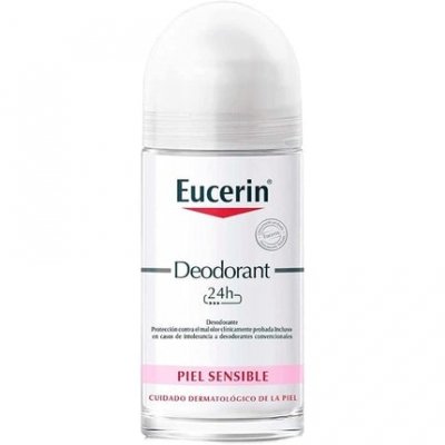 EUCERIN  D&eacute;odorant pour peau sensible Roll On 24 heures 50 ml 50 ml