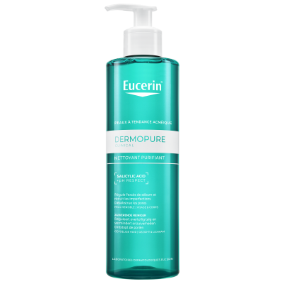 EUCERIN  DERMOPURE - Gel Nettoyant - Peaux Grasses, 400ml