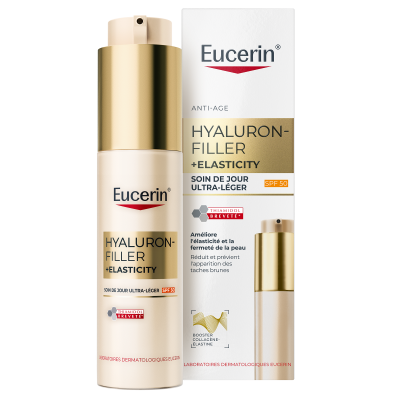 EUCERIN  Hyaluron-Filler + Elasticity Soin de Jour ultra-léger SPF50