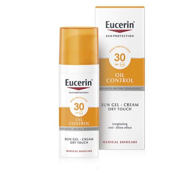 EUCERIN  Sun Oil Control Dry Touch Spf30+ 50ml Sunscreen Blanc Homme