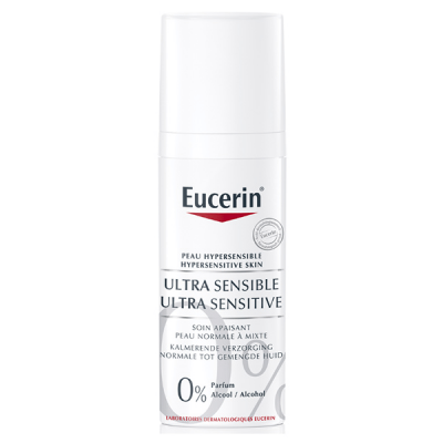 EUCERIN  UltraSensible Soin Apaisant Peau Normale &agrave; Mixte 50ml