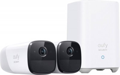 EUFY  2 cam&eacute;ras de surveillance + 1 base - Cam2 Pro 2