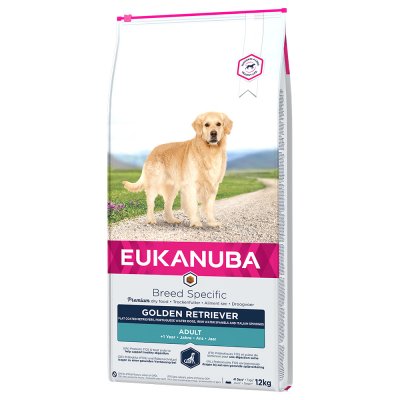 EUKANUBA  Adult Breed Specific Golden Retriever - lot % : 2 x 12 kg