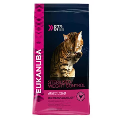 EUKANUBA  Chat Adulte Sterilised Weight Control