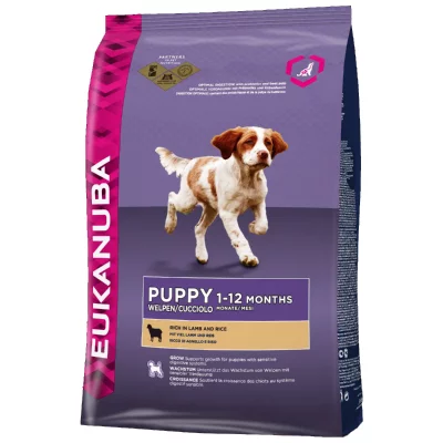EUKANUBA  Chien Puppy Junior All Breed Agneau Riz