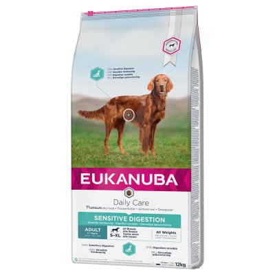 EUKANUBA  Daily Care Adult Sensitive Digestion pour chien 2 x 12 kg