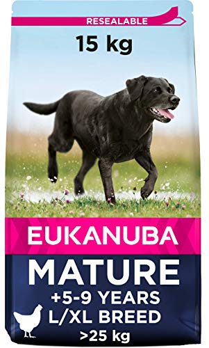 EUKANUBA  - senior large au poulet - 15 kg