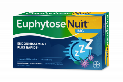 EUPHYTOSE  Nuit &agrave; la M&eacute;latonine 30 comprim&eacute;s