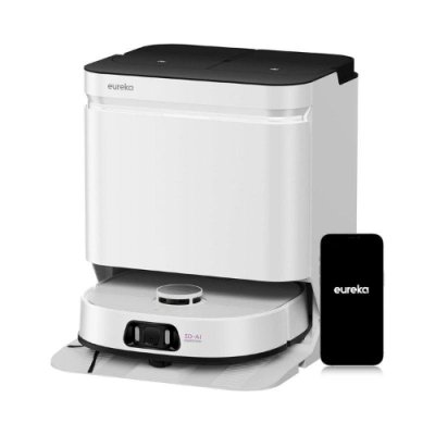 EUREKA  J15 ULTRA robot aspirateur Sans sac Blanc