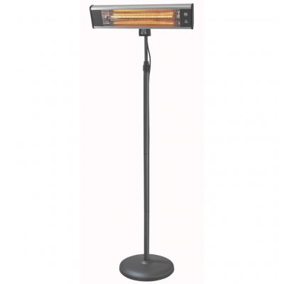 EUROM  Chauffage pour patio TH1800S 1800 W argent&eacute; 