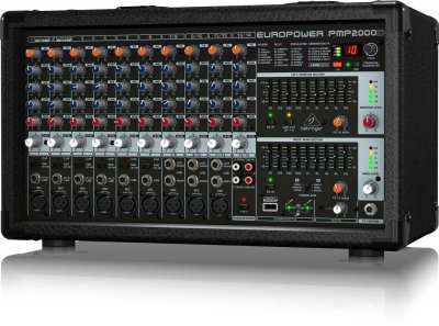 BEHRINGER Europower PMP2000D console de mixage amplifi&eacute;e 14 canaux 2x 1000 W