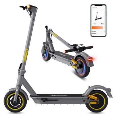EVERCROSS TECH EV10S MAX Trottinette &eacute;lectrique pliable 10"" 500W 25 km/h Ecran LED Bluetooth & APP Cadeau adultes