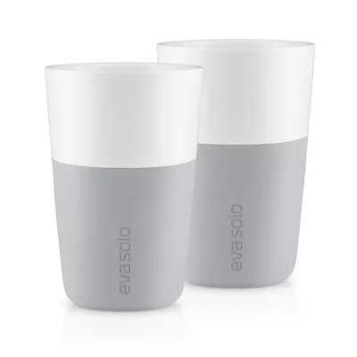 GENERIQUE Eva Solo - Caff&eacute; Mug &agrave; latte (set de 2), gris marbre