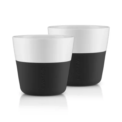 EVA SOLO  - Caff&eacute; Tasse &agrave; lungo (set de 2), noir