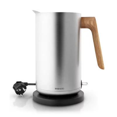 EVA SOLO  - Nordic Kitchen Bouilloire 1,5 l, acier inoxydable / ch&ecirc;ne