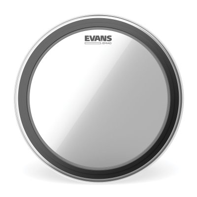 EVANS  Bd22emad - Peau De Grosse Caisse Emad Transparente, 22'' Pouces