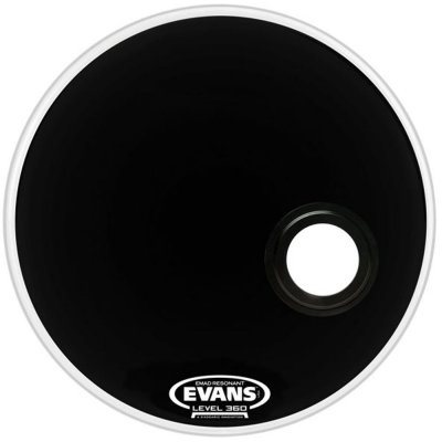 EVANS  Bd24remad - Peau De R&eacute;sonance De Grosse Caisse Remad, 24 Pouces