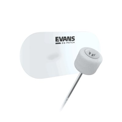 EVANS  Eqpc2 - Patch Double-P&eacute;dale Eq, Plastique Translucide