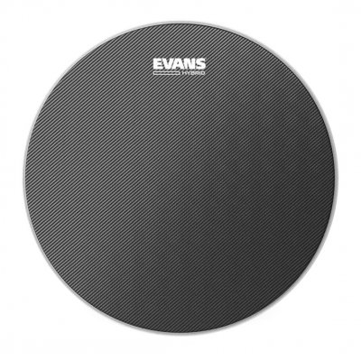 EVANS  Peau de caisse claire de fanfare grise  Hybrid, 14 pouces