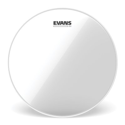 EVANS  TT10G1 Peau de grosse caisse G1 10"" Transparent