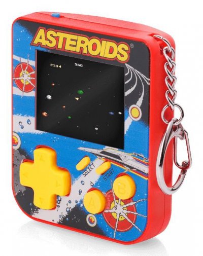 Evercade Console R&eacute;tro Super Micro-asteroids Key Chain Gamer