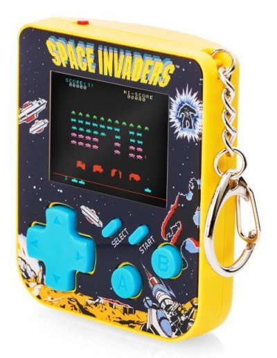 EVERCADE  Console R&eacute;tro Super Micro-space Invaders Key Chain Gamer