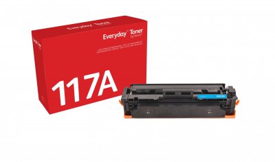XEROX Everyday Toner Cyan compatible avec HP 117A (W2071A), Capacit&eacute; standard