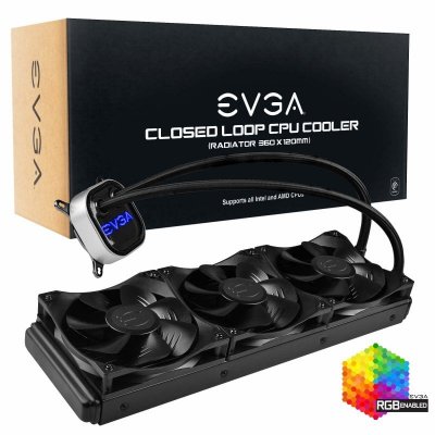 EVGA  clc 360 rgb watercooling complet - 360mm 400-HY-CL36-V1