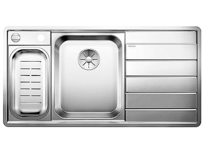 BLANCO Evier 1,5 bac, 1 &eacute;gouttoir AXIS F5