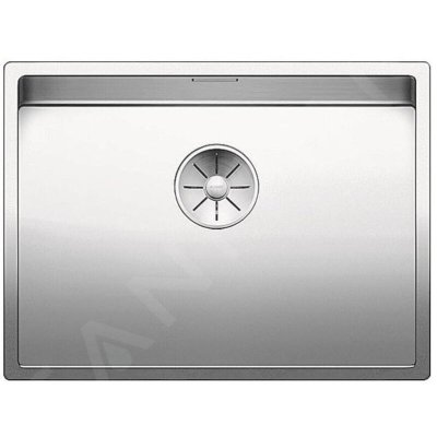BLANCO Evier  Claron 550-U Inox InFino - Inox Lisse