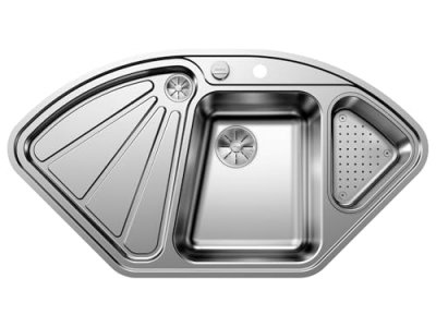 BLANCO Evier delta-if inox auto inf CDP-523667BLA
