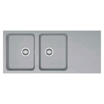 FRANKE Evier Orion Oid621 Titanium (Sous Meuble 80Cm) 1160X510X190Mm