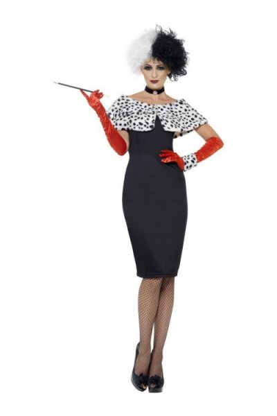SMIFFYS Evil Madame Costume, Female Uk Dress 16-18