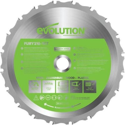 EVOLUTION  Lame multi-usages FURY 210mm