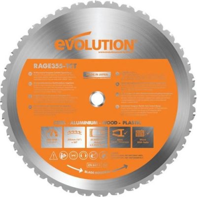EVOLUTION  Power Tools -  Lame multi-mat&eacute;riaux Lamrage2 355mm