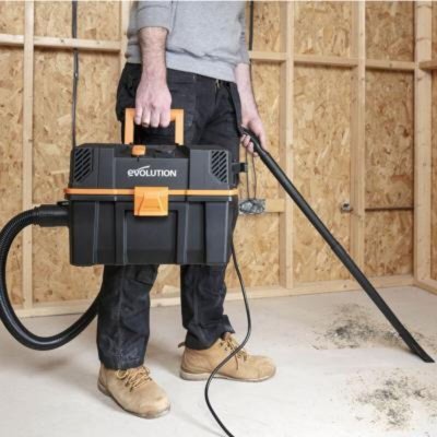 EVOLUTION POWER TOOLS Evolution R15VAC - Aspirateur - traineau - sans sac - 1000 Watt