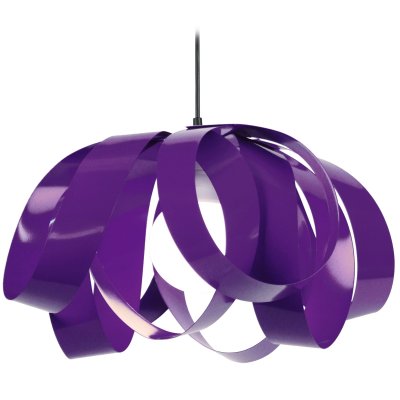 TOSEL EVORA - Suspension abstract m&eacute;tal violet