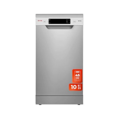 EVVO  Lave-vaisselle D3x Slim Avec Troisi&egrave;me Tiroir 10 Couverts